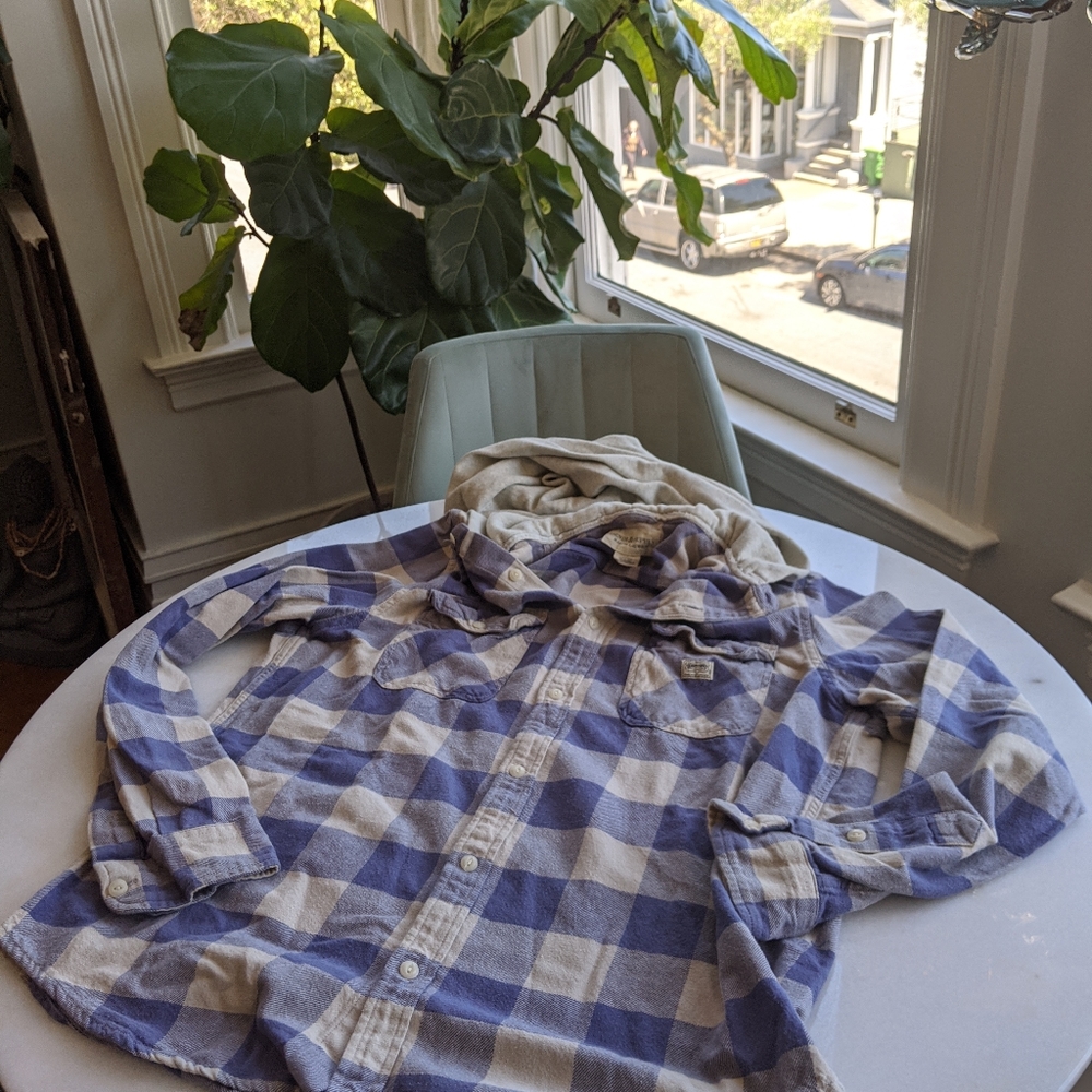 Ralph Lauren Flannel Hoodie